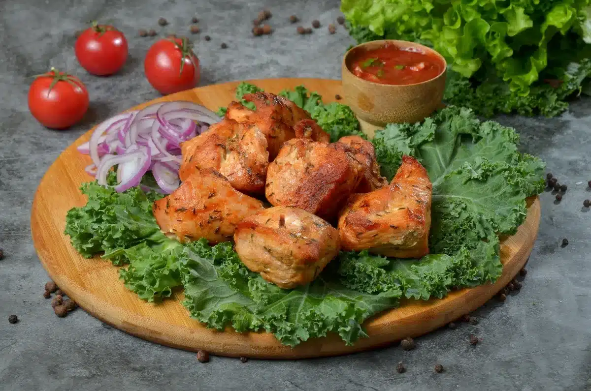 шашлык куриного филе Шашлык из куриного филе — изображение 1