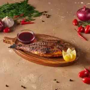 Дорадо на мангале